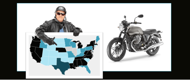 Motorcycle Helmet Laws By State Us Motorcycle Helmet Laws