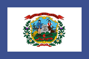 west virginia flag motorcycle helmet law